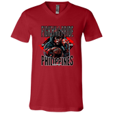 Fighting Pride Of The Philippines Boxing Unisex Jersey V-Neck T-Shirt